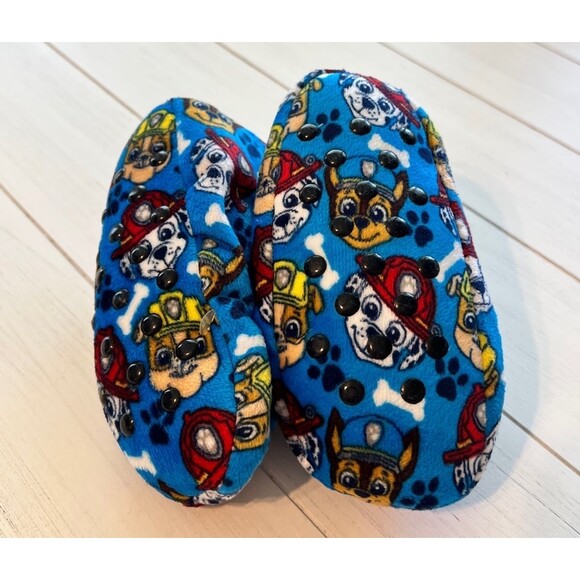 PAW PATROL SPIDERMAN SLIPPER SOCKS Kids 4.5-7.5 Boys Girls Slippers Winter S - Picture 9 of 12